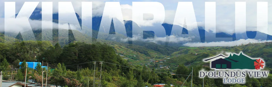 Gunung Kinabalu dan lembah hijau Kundasang